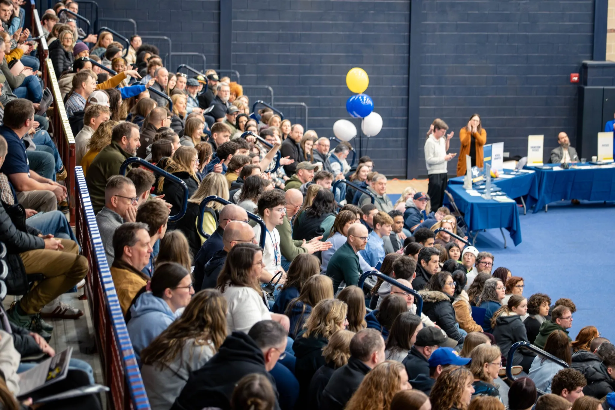 Crowd at LVC Live admitted student day