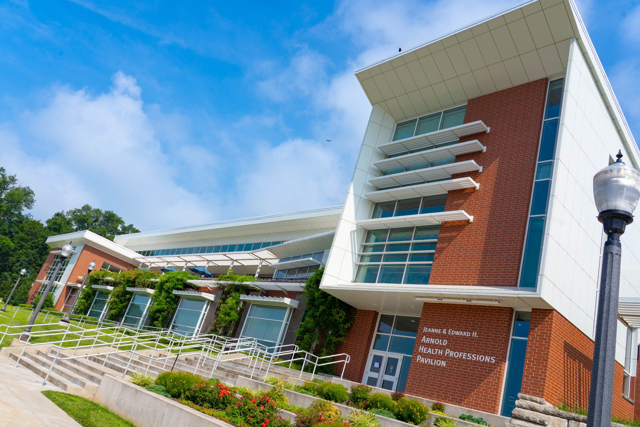 Arnold Health Professions Pavilion (AHPP) exterior