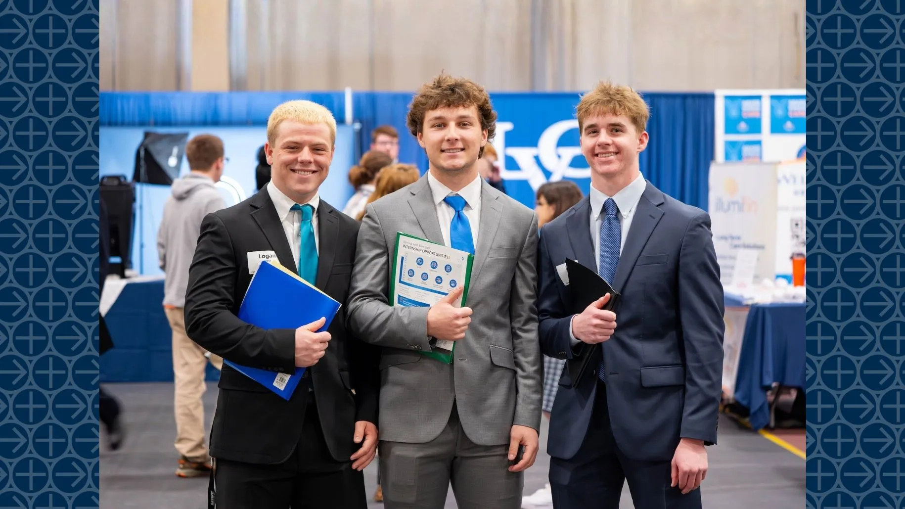 LVC students attend career fair on campus