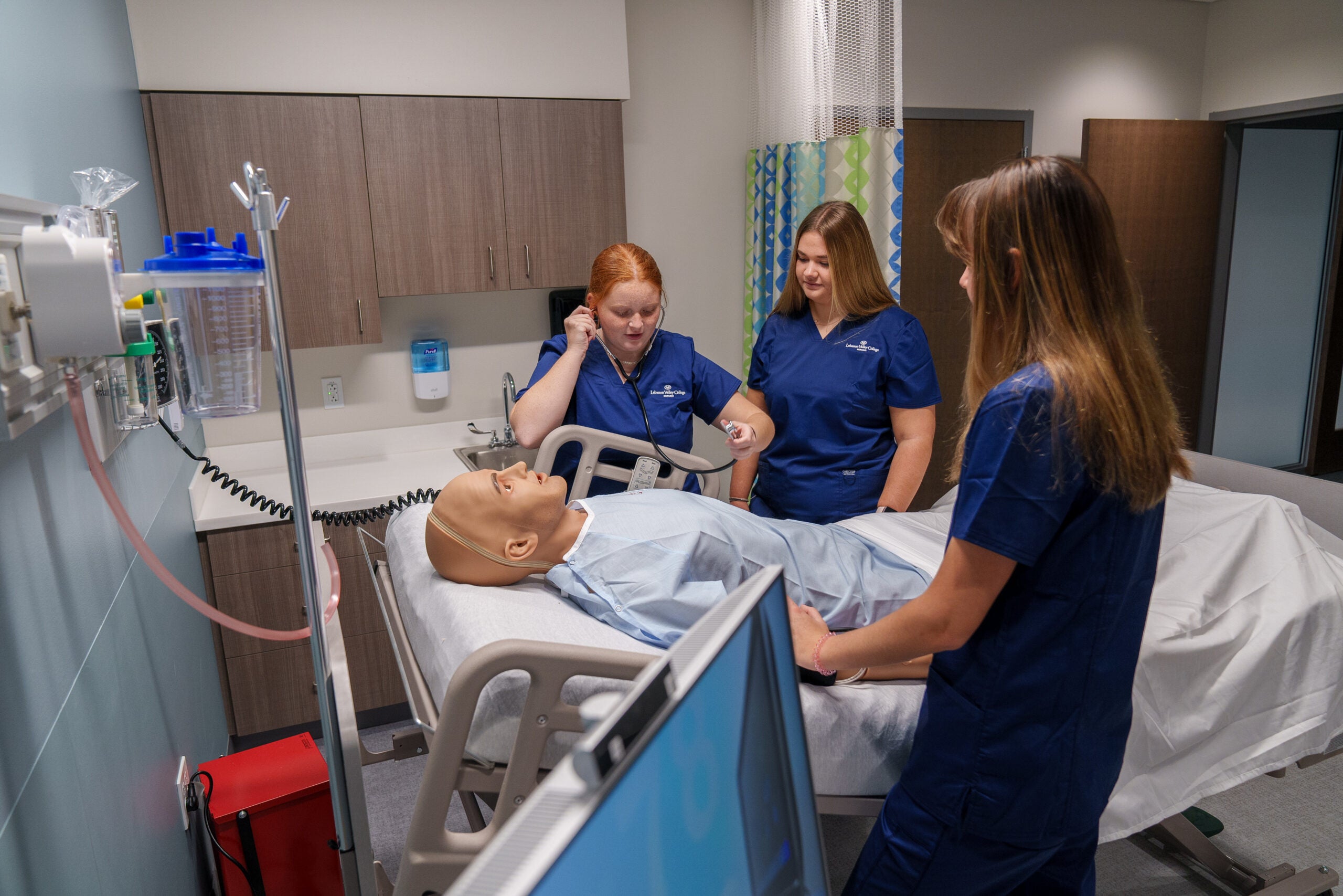 Nursing simulation at Lebanon Valley College