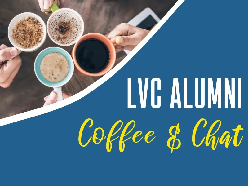 Alumni Coffee and Chat graphic
