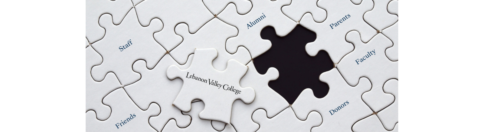 Lebanon Valley College puzzle pieces