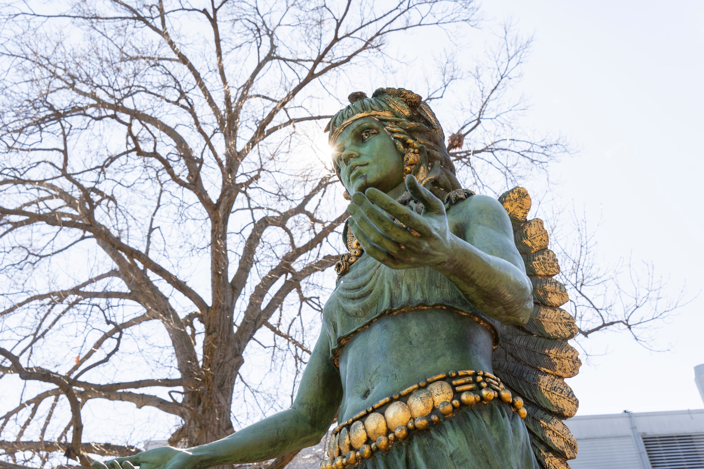 campus statue