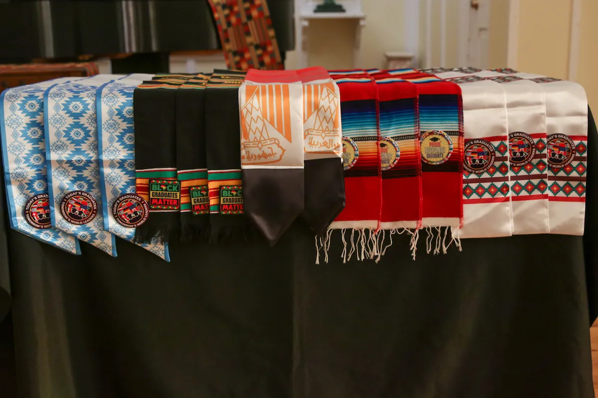 Kente Intercultural graduation stoles