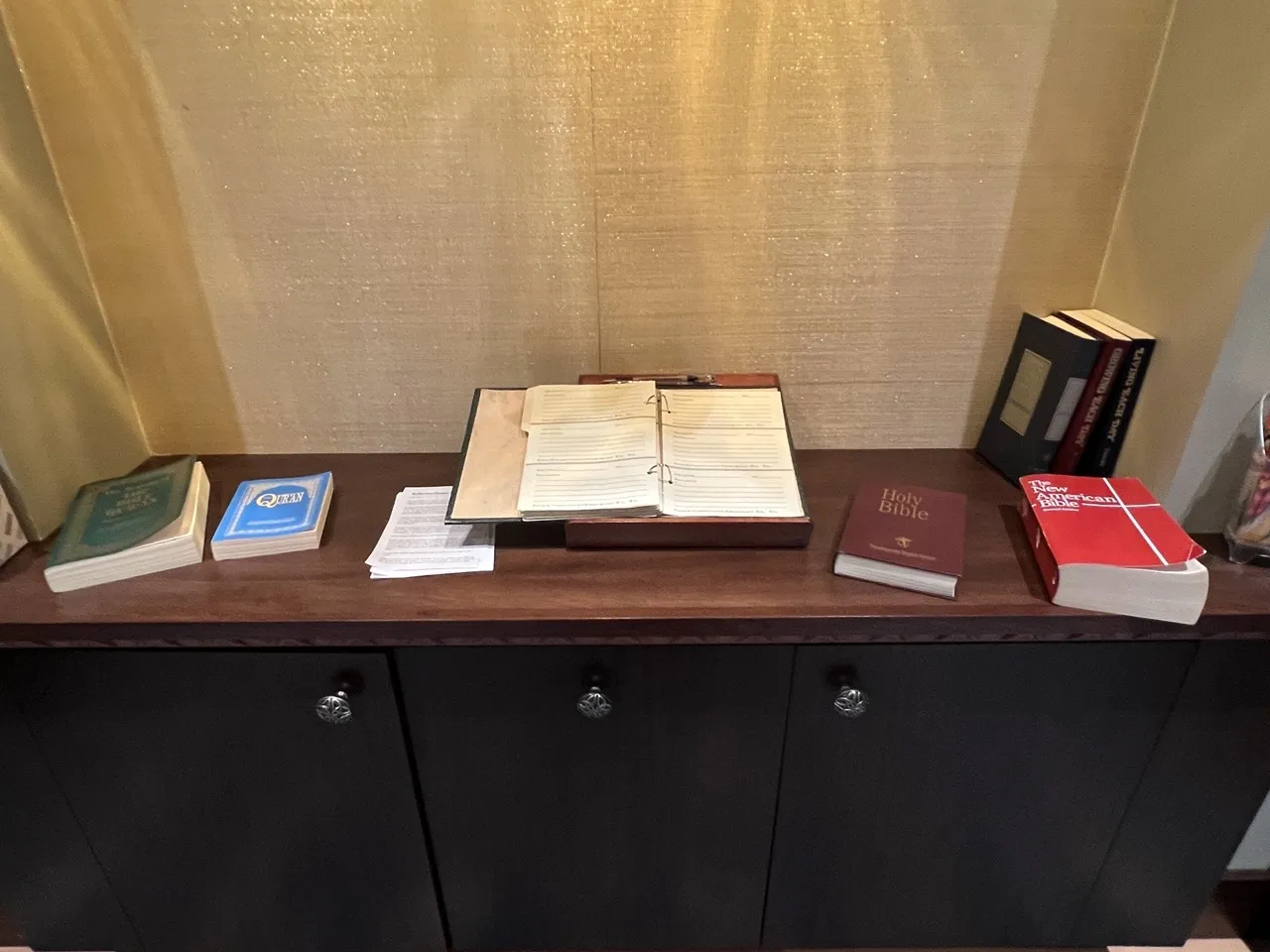 Prayer room in Miller Chapel at LVC