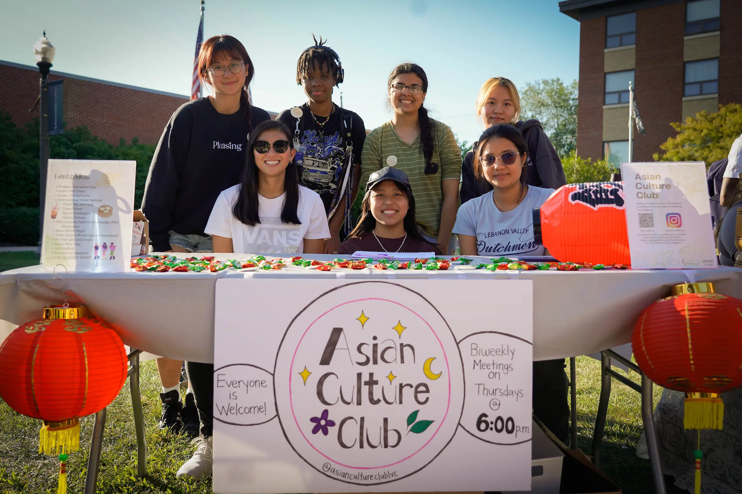 Asian Culture Club at LVC Student Engagement Fair 2023
