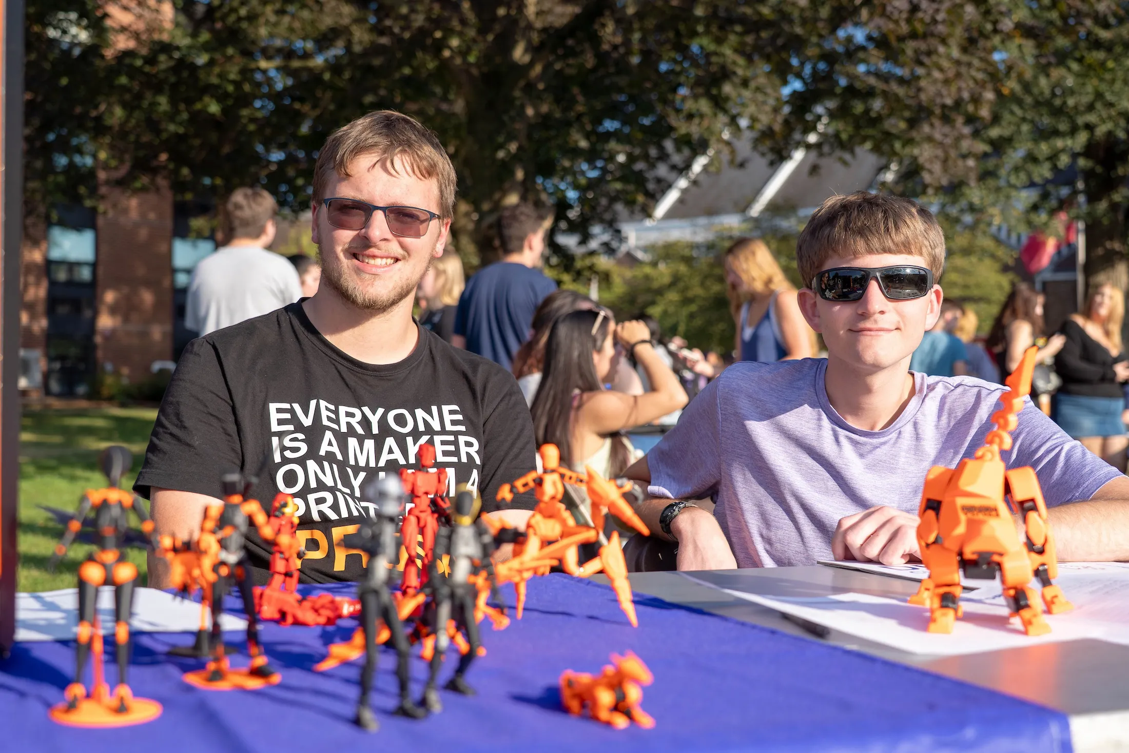 Visioneers members at 2025 Student Engagement Fair