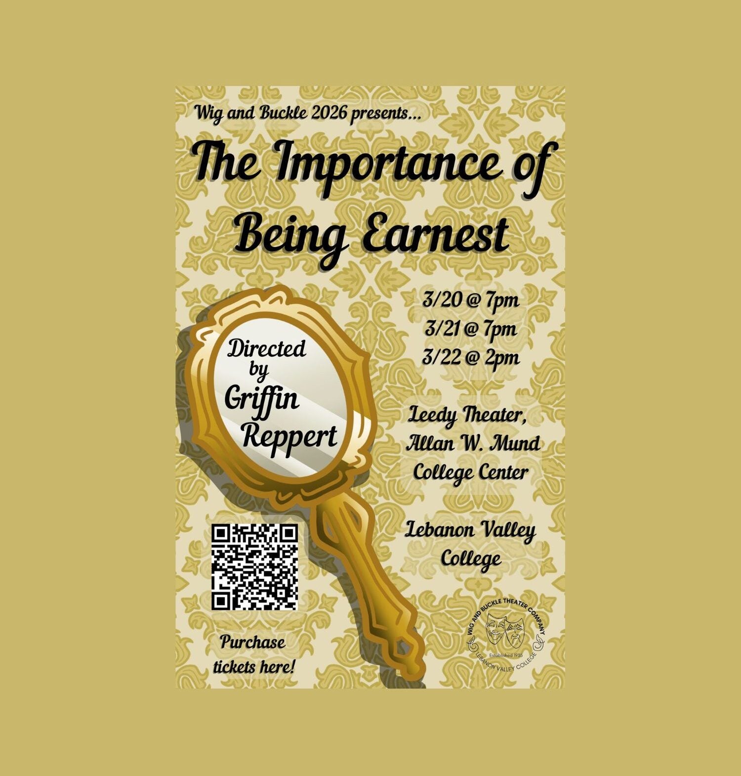 LVC Wig and Buckle presents The Importance of Being Earnest