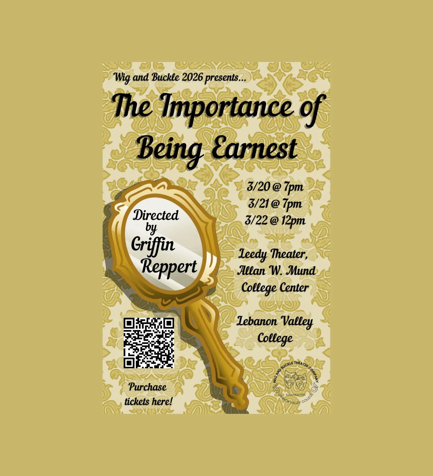 LVC Wig and Buckle presents The Importance of Being Earnest