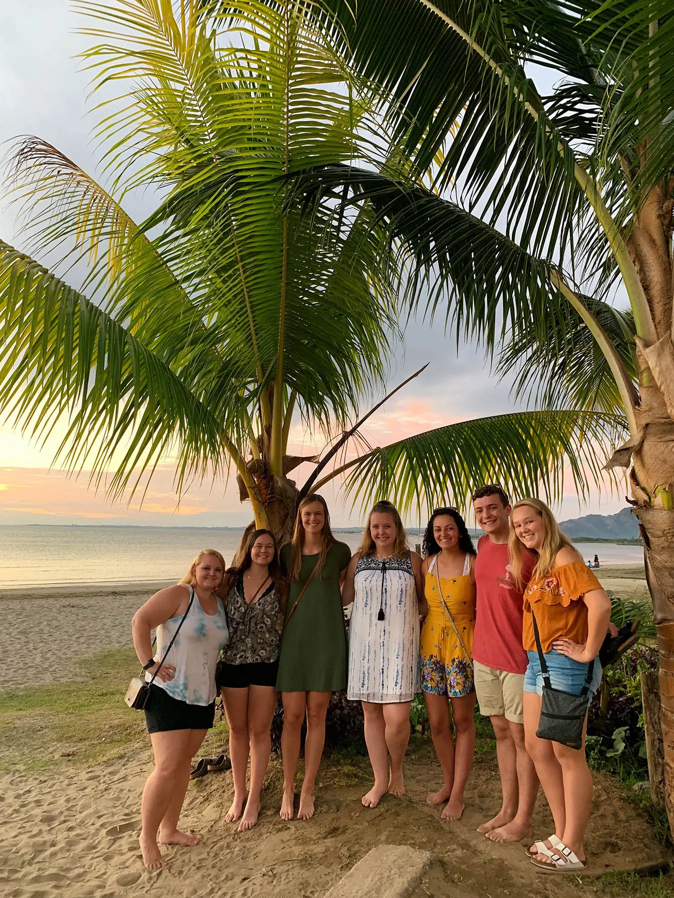 Students abroad in Fiji