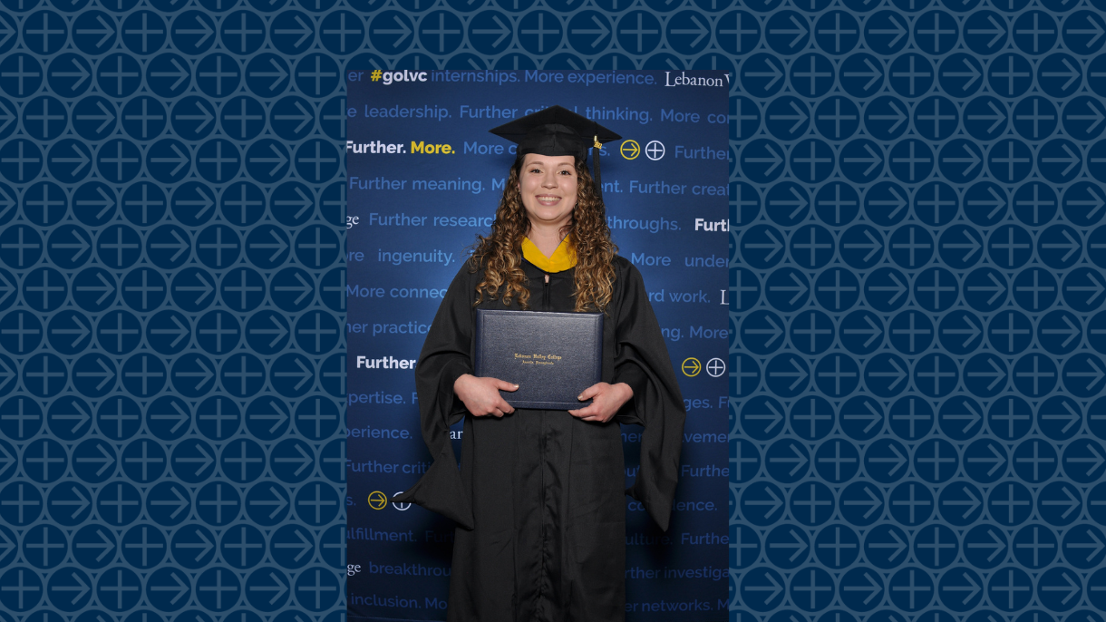 Alexandra Sukley at commencement