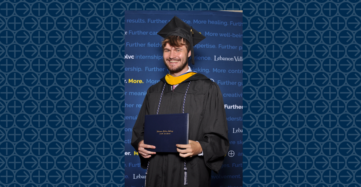 James Zilinski at commencement