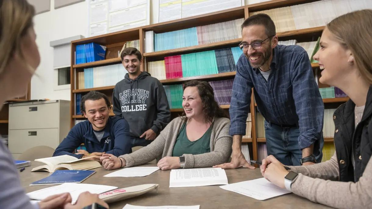 Students in class