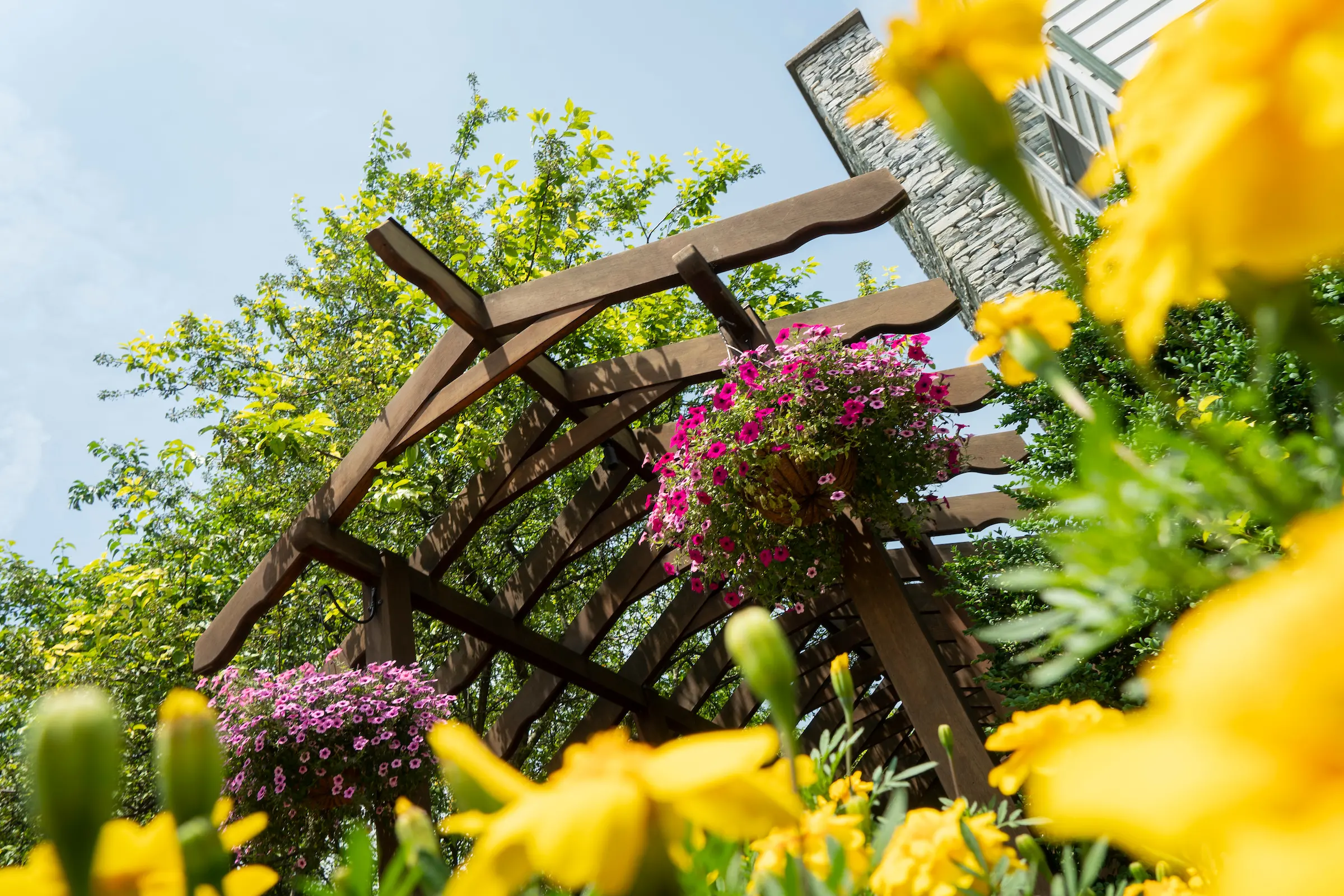 LVC Peace Garden entrance