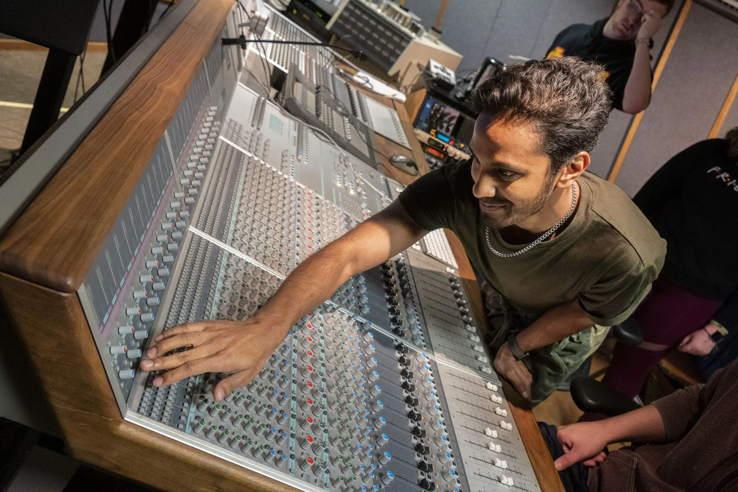 Students in studio A