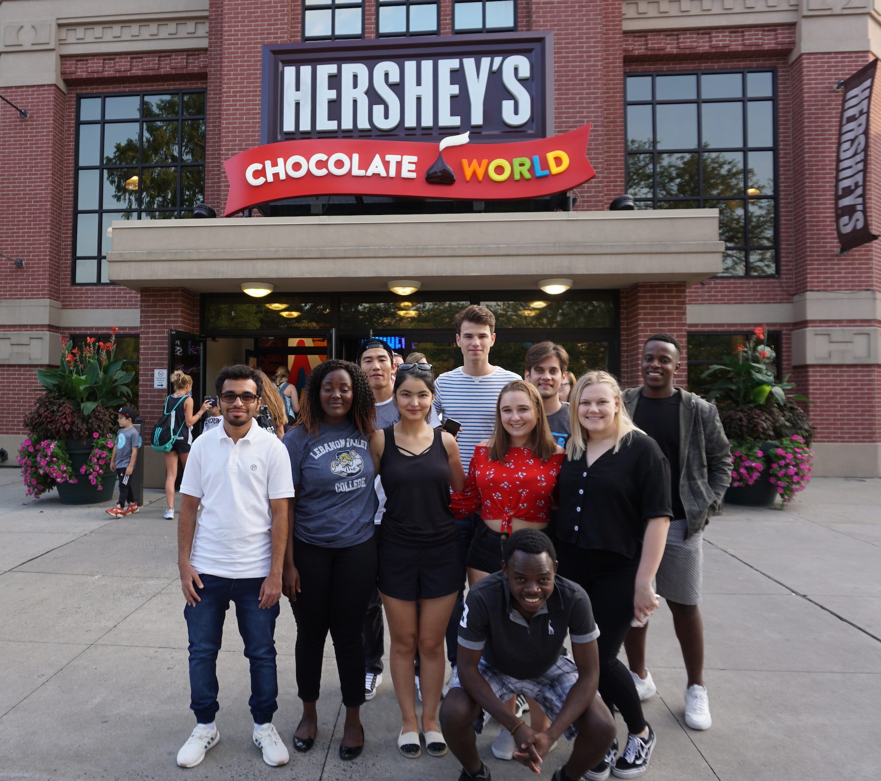 International students visit Hershey's Chocolateworld
