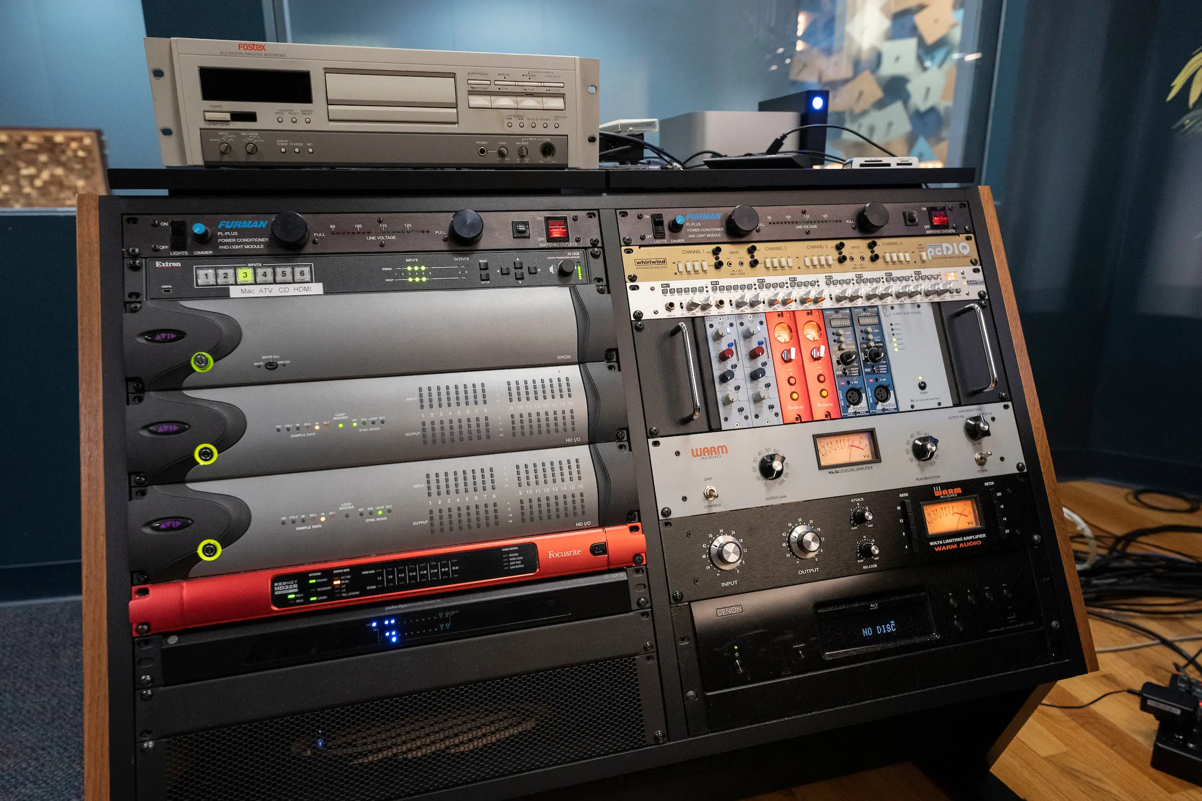 Equipment in LVC's AMP program Studio B