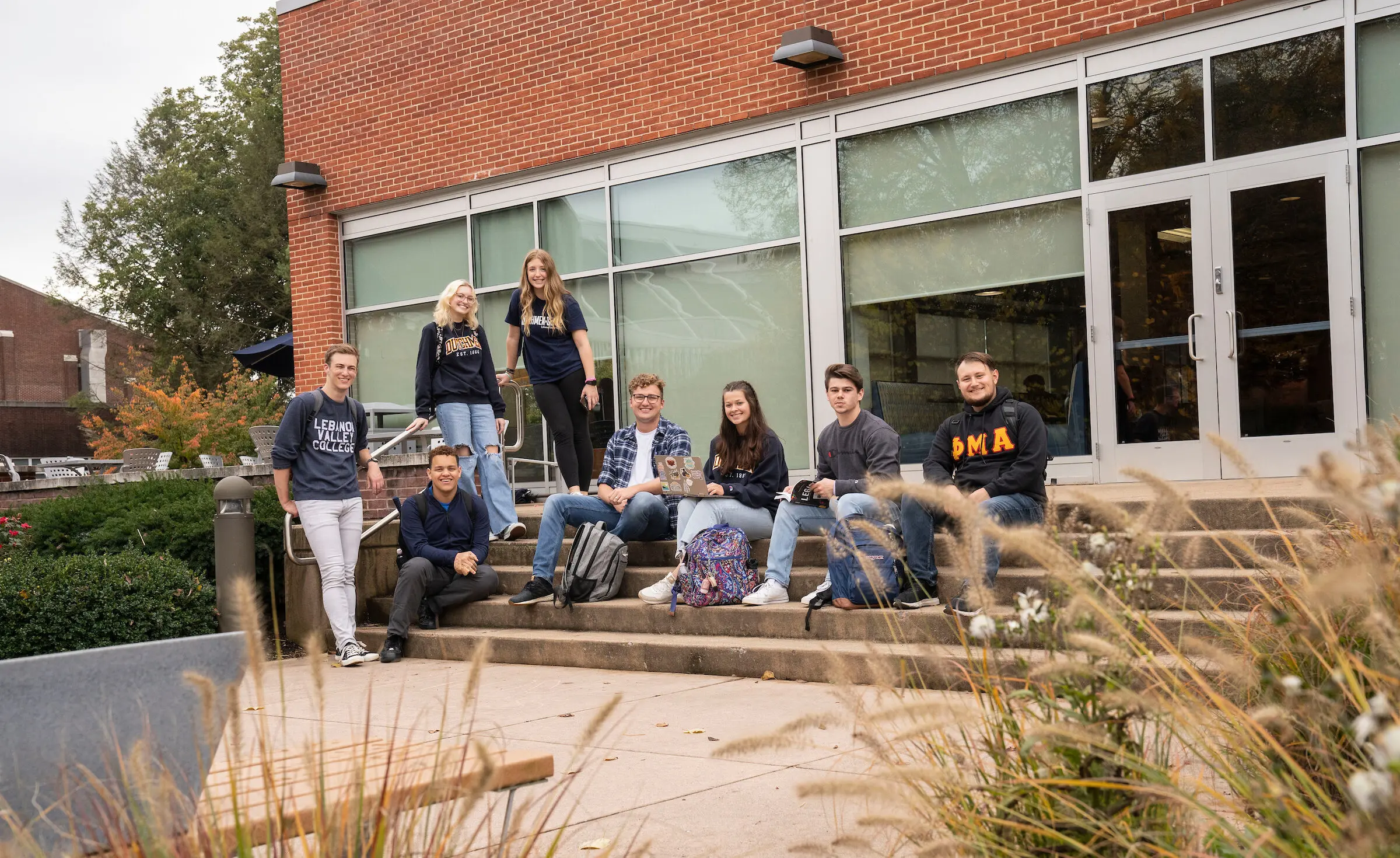 L-R: AJ Frownfelter, Daury Ramirez, Valerie Bildheiser, Cassidy Norris, Jacob Franklin, Victoria Moreno, Roman Schelhorn, Logan Polak