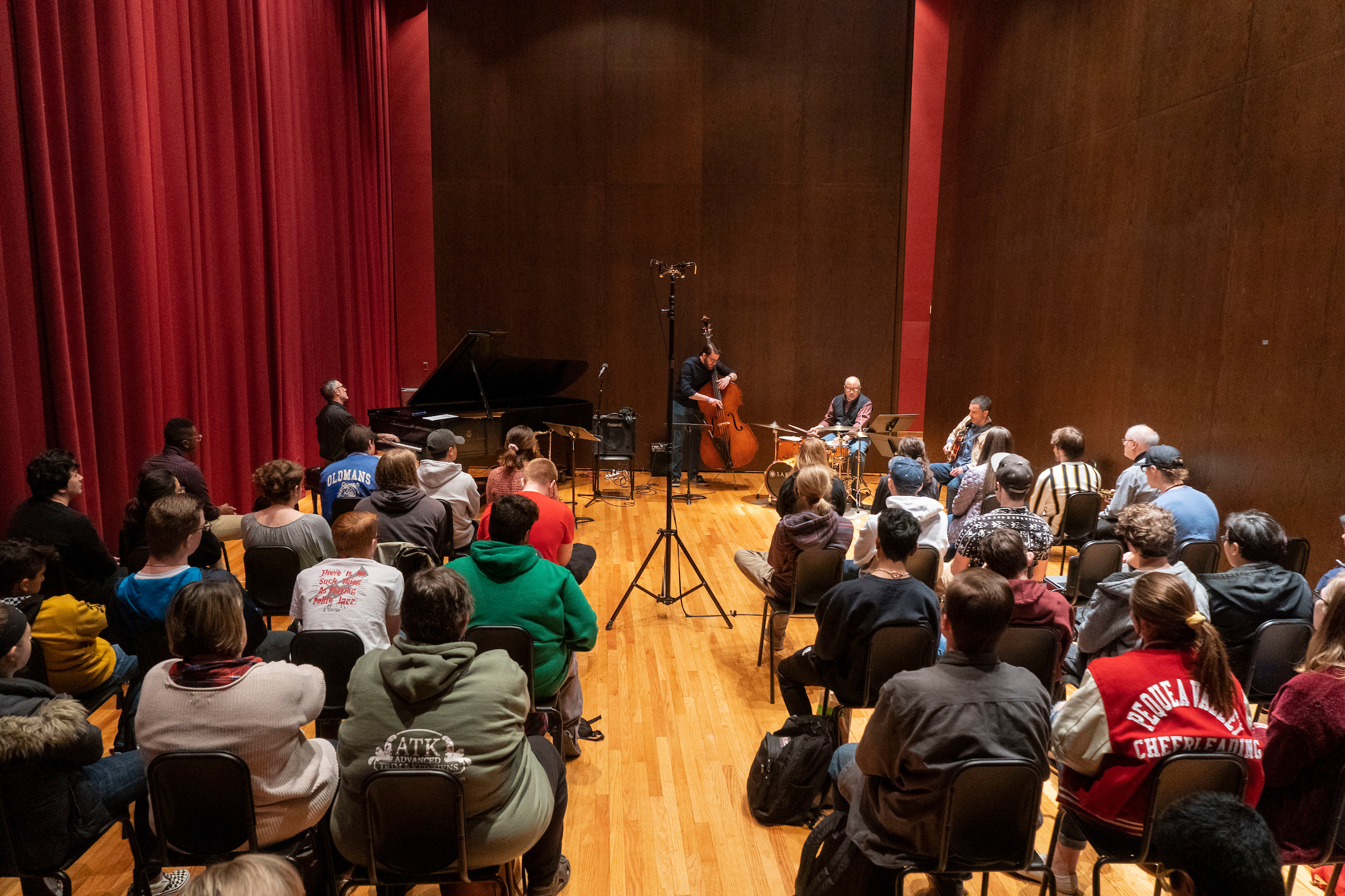 An hour of jazz music by LVC faculty and students.