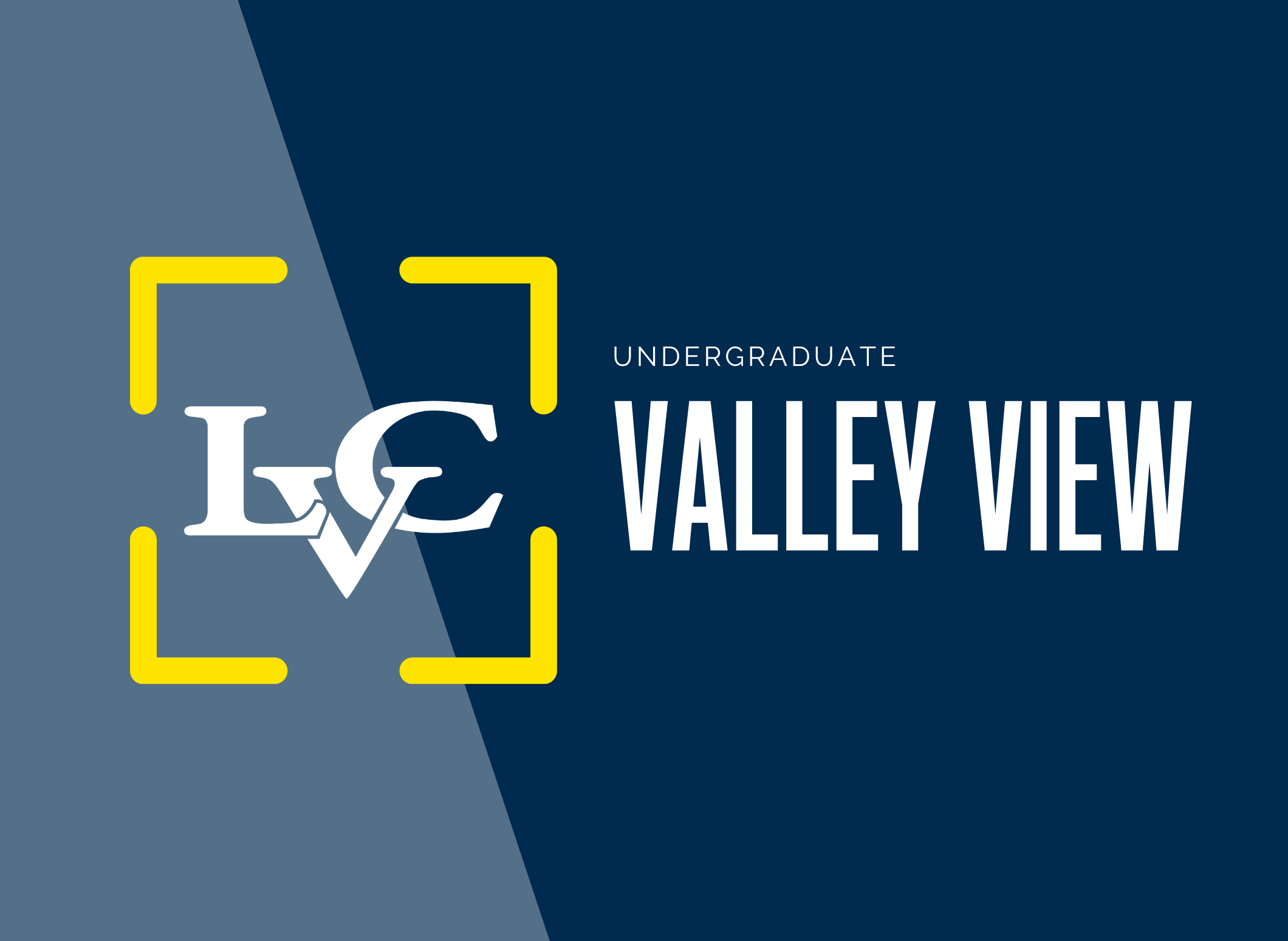 LVC Undergraduate Valley View event graphic