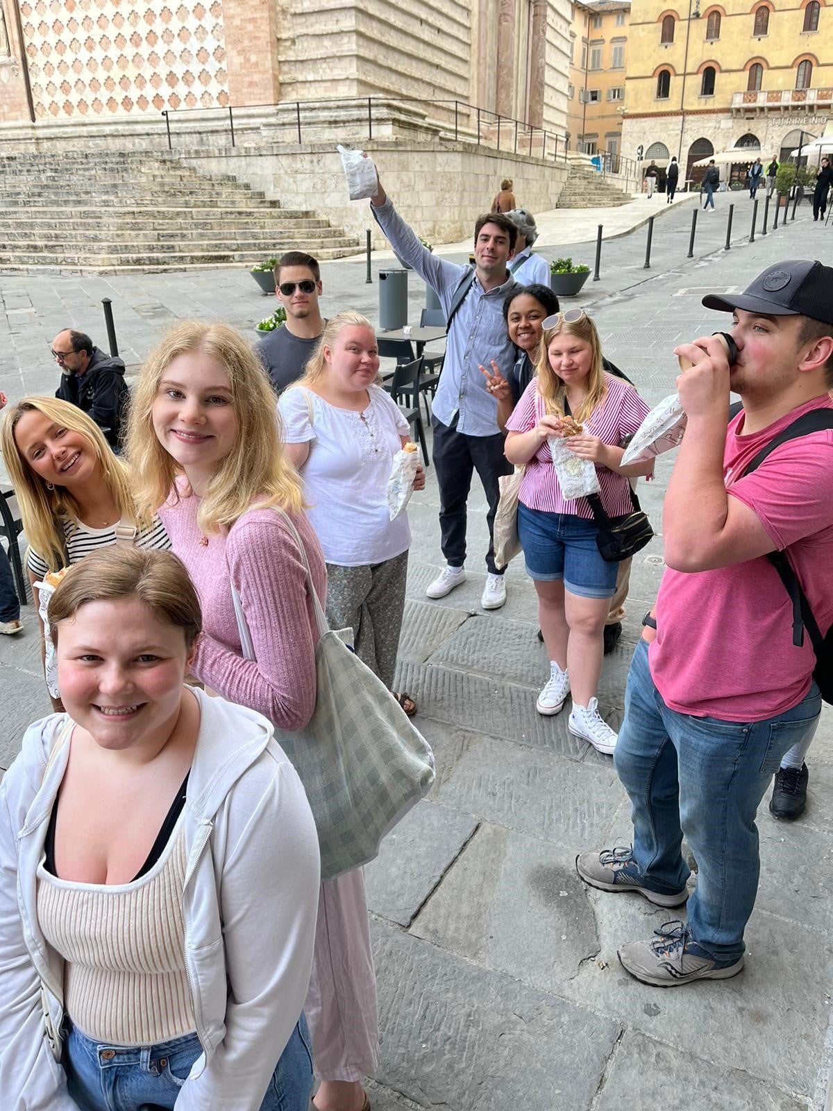 LVC students in Perugia, Italy