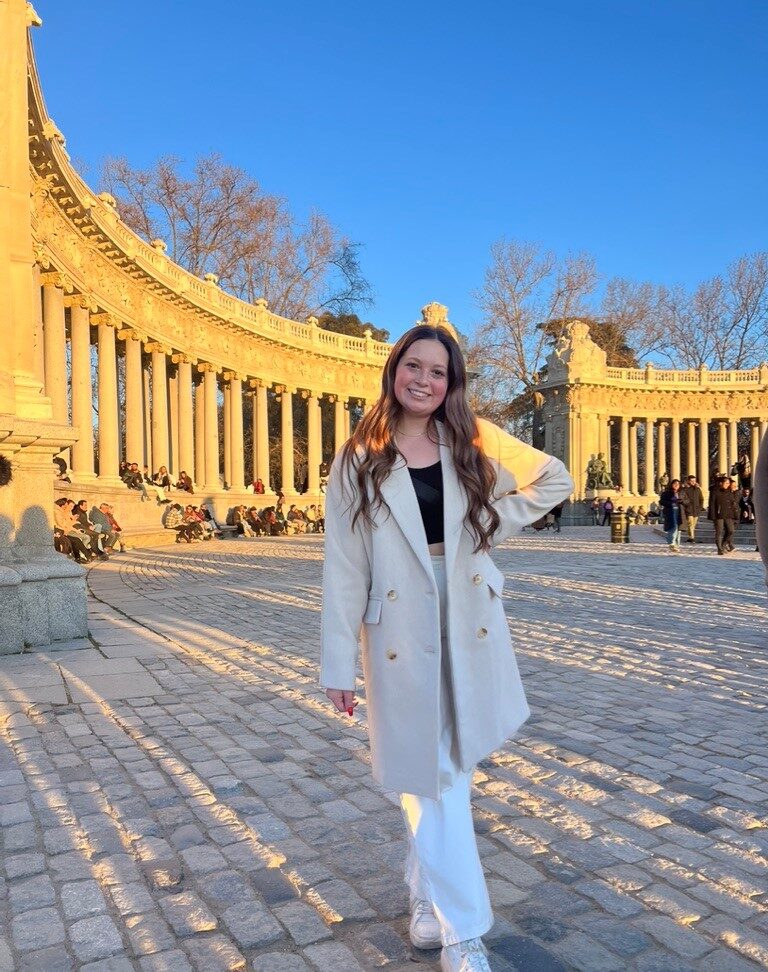 Eleanor Deeg studying abroad in Spain
