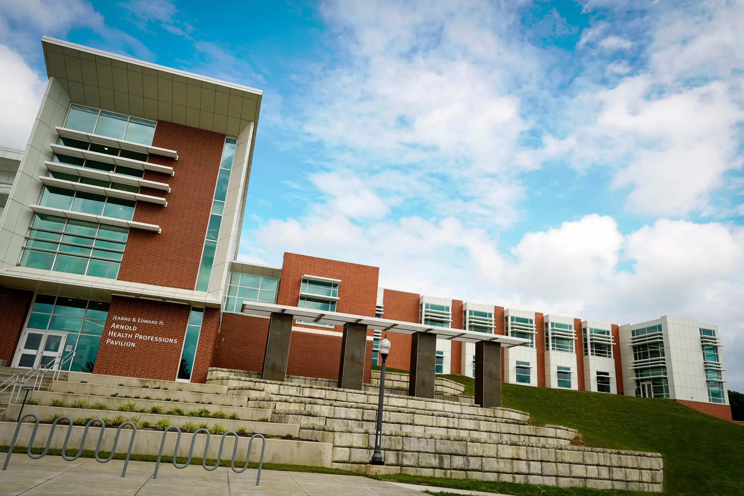 LVC Arnold Health Professional Pavilion and Nursing Education Facility exterior