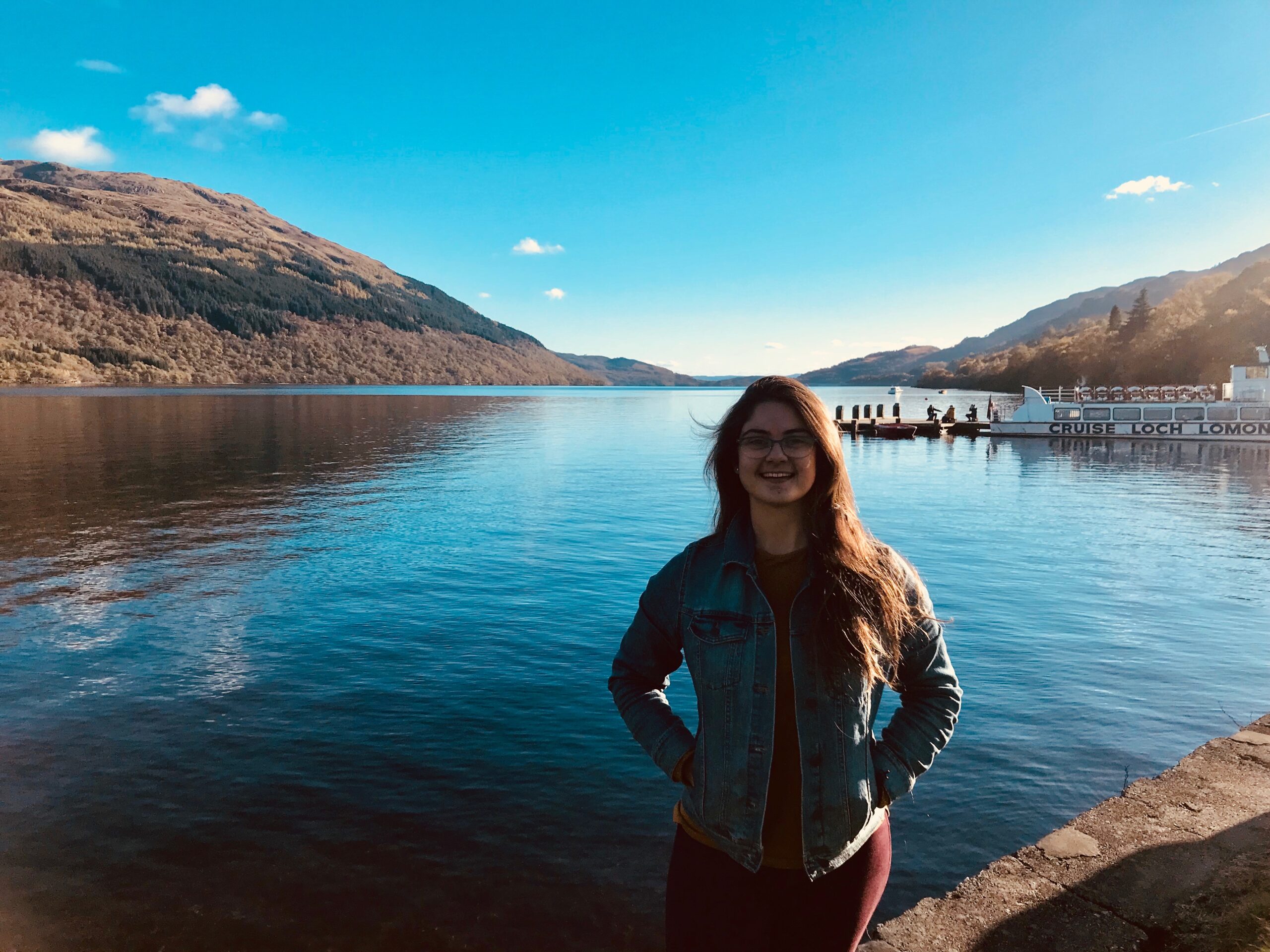 LVC student Ellie in Scotland
