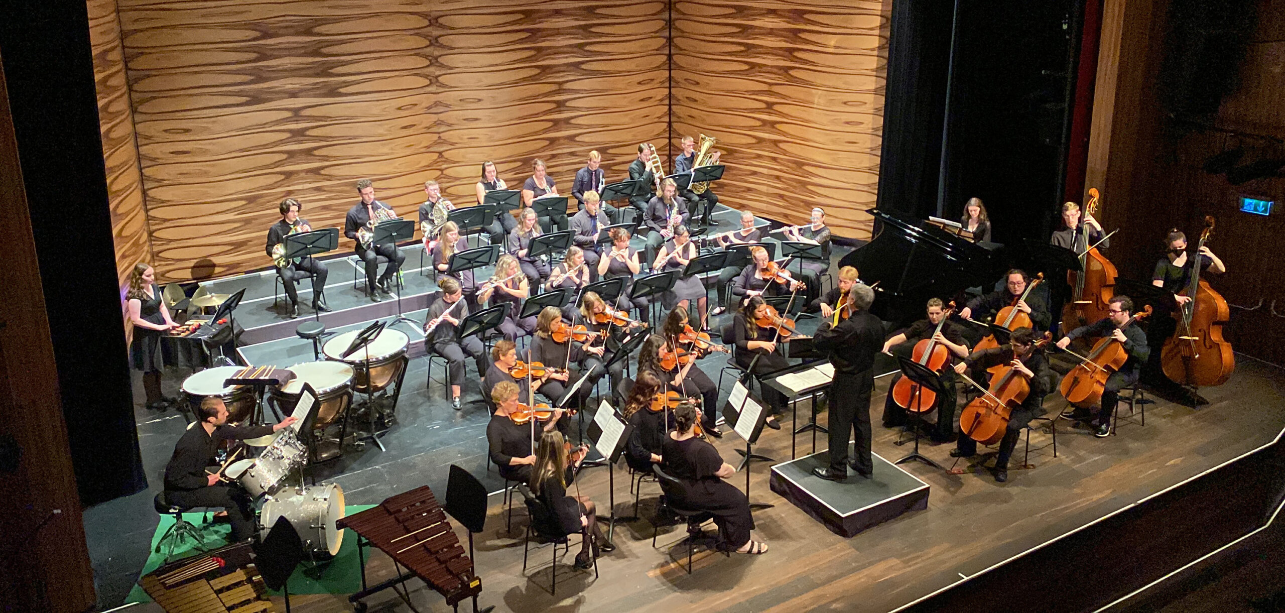 The Lebanon Valley College orchestra performs in Europe