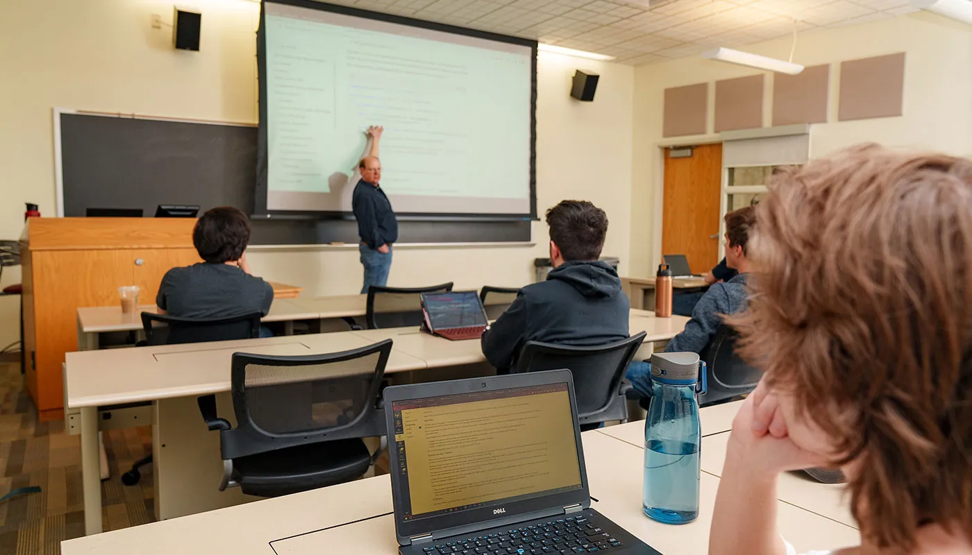 Dr. Ken Yarnall teaches computer and data science students