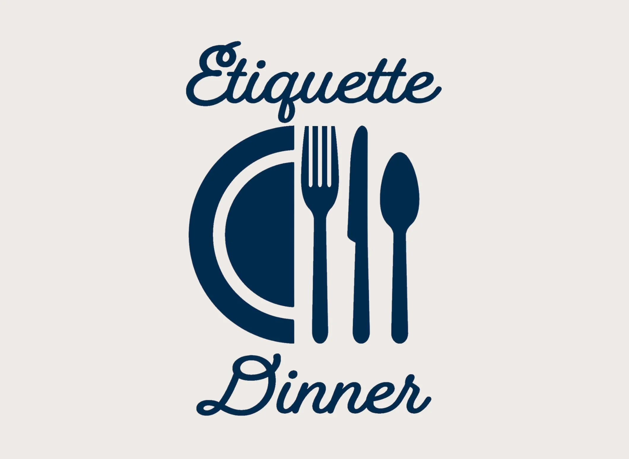 Etiquette Dinner logo