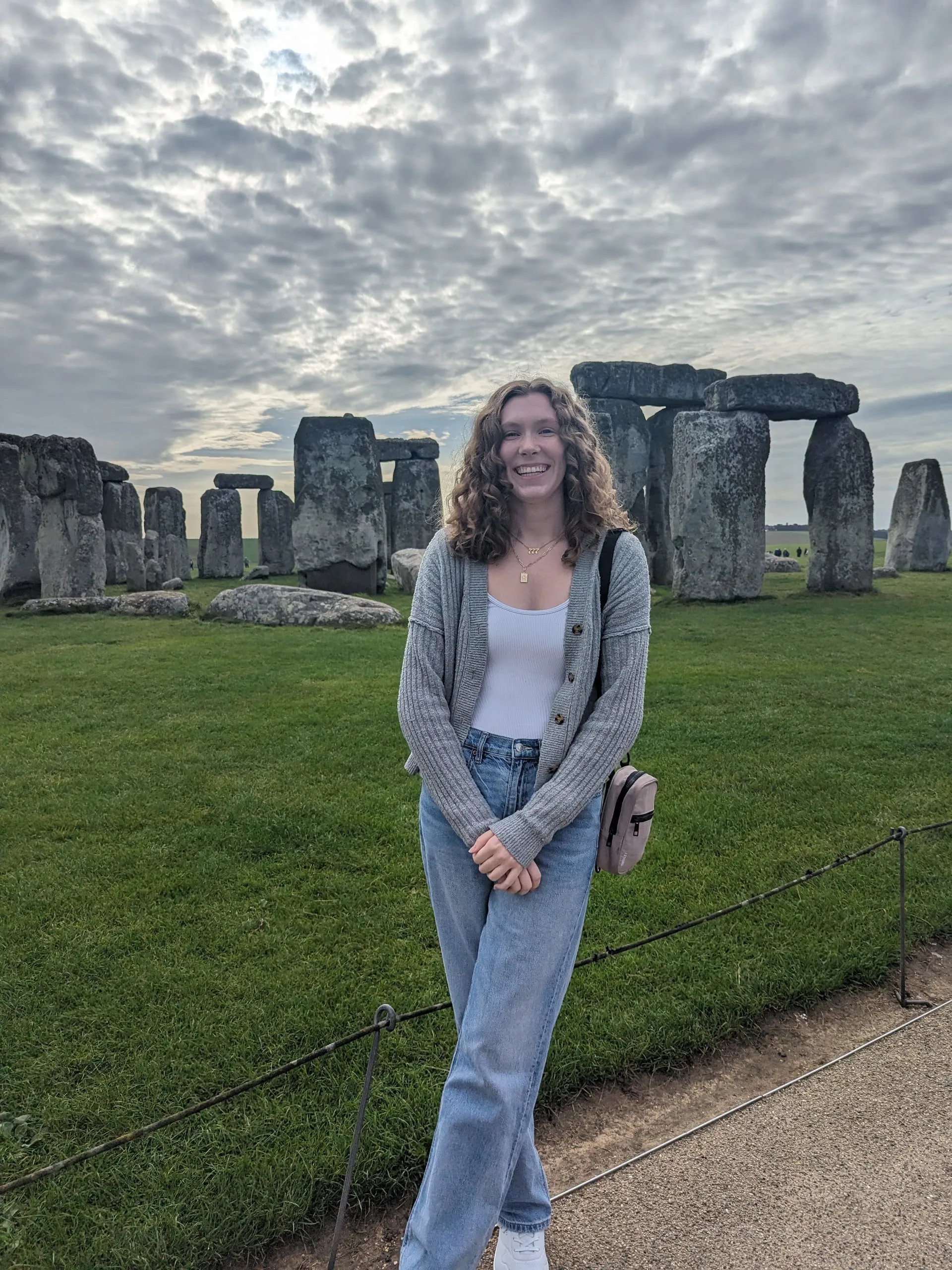 LVC student Lindsey Snyder abroad in England