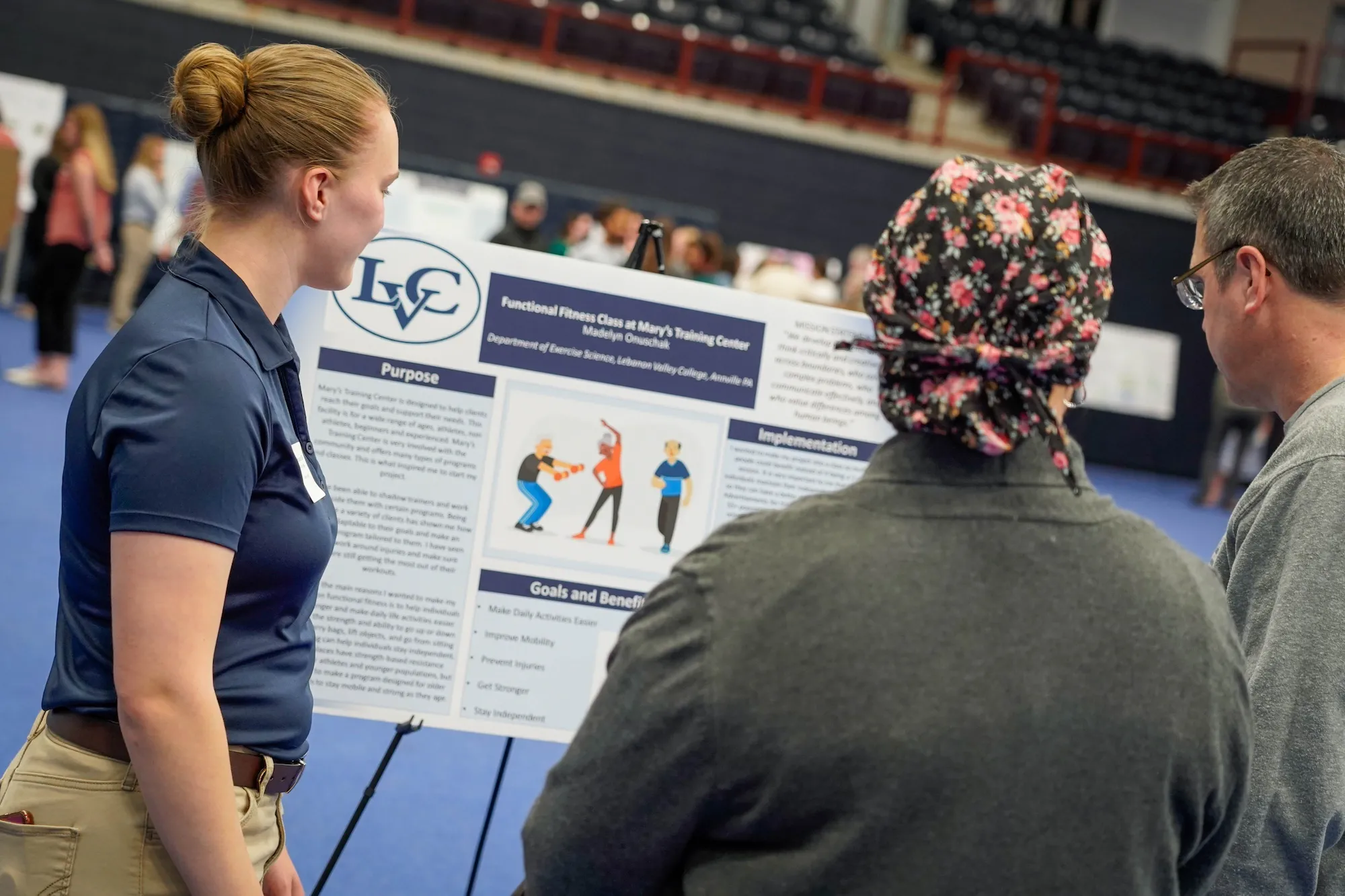 Students present research at annual Inquiry Symposium 2024.