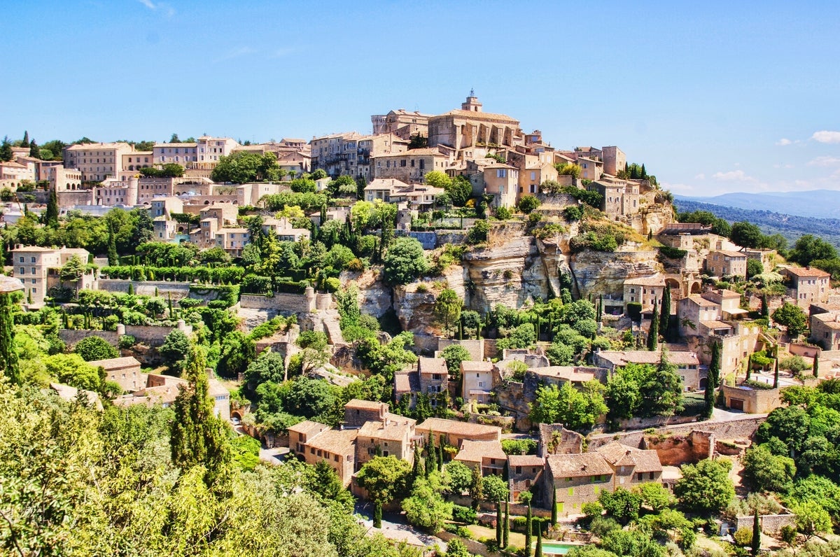 Provence village in France