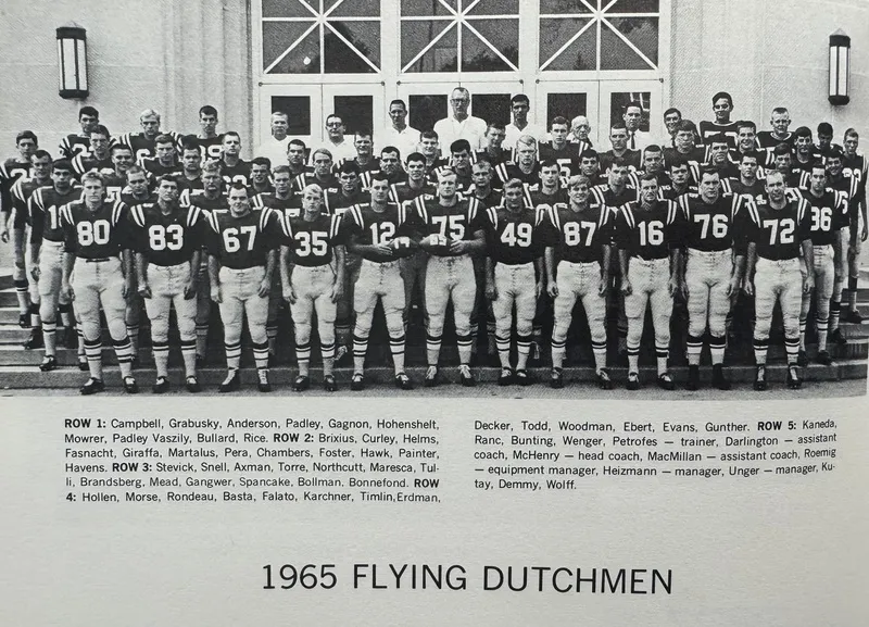 1965 LVC football team