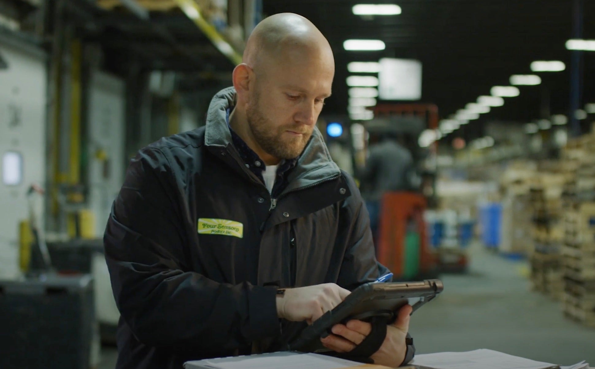 Patrick Bachman at work in LVC MBA video