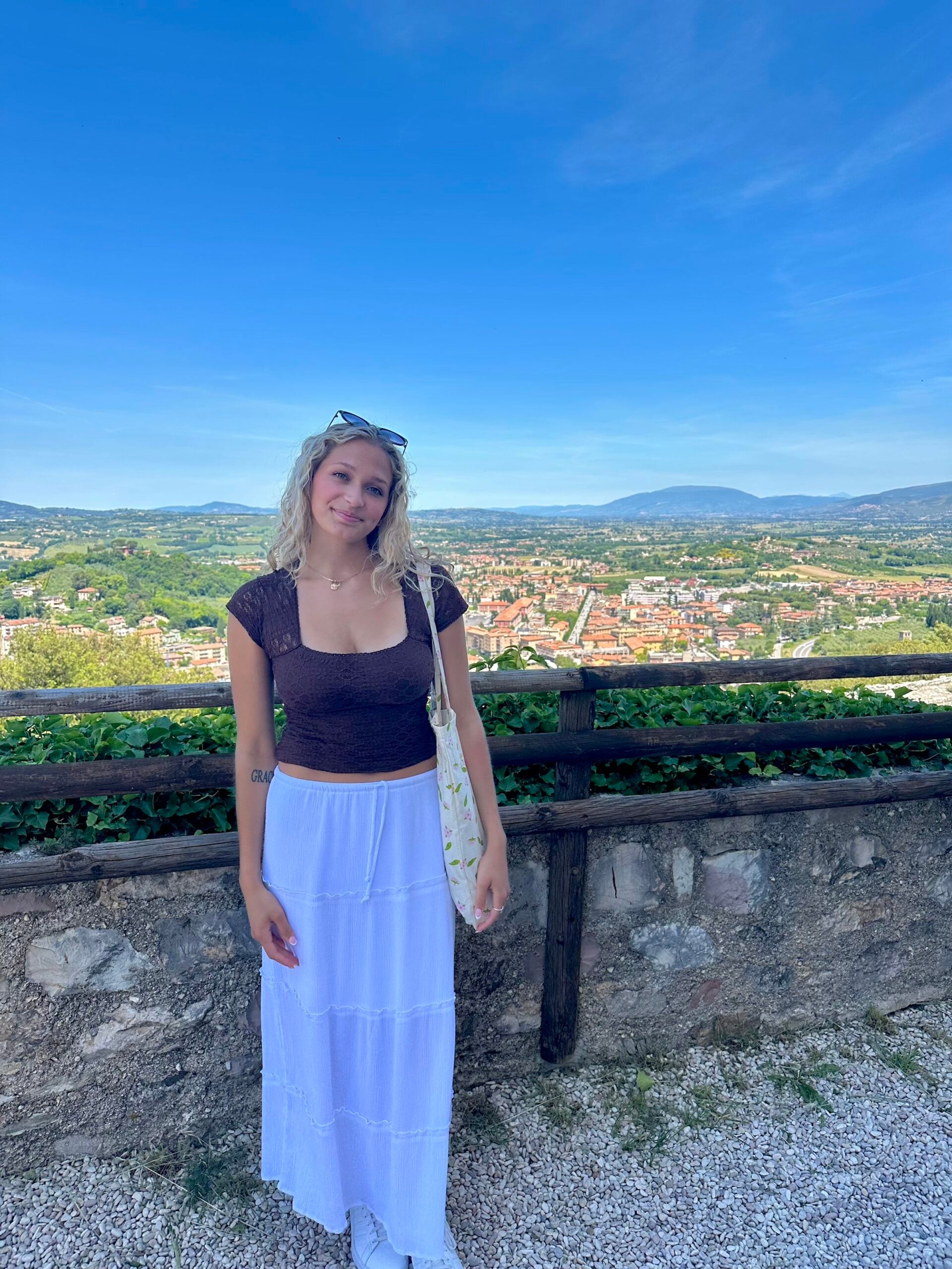 Rylee Mann in Italy