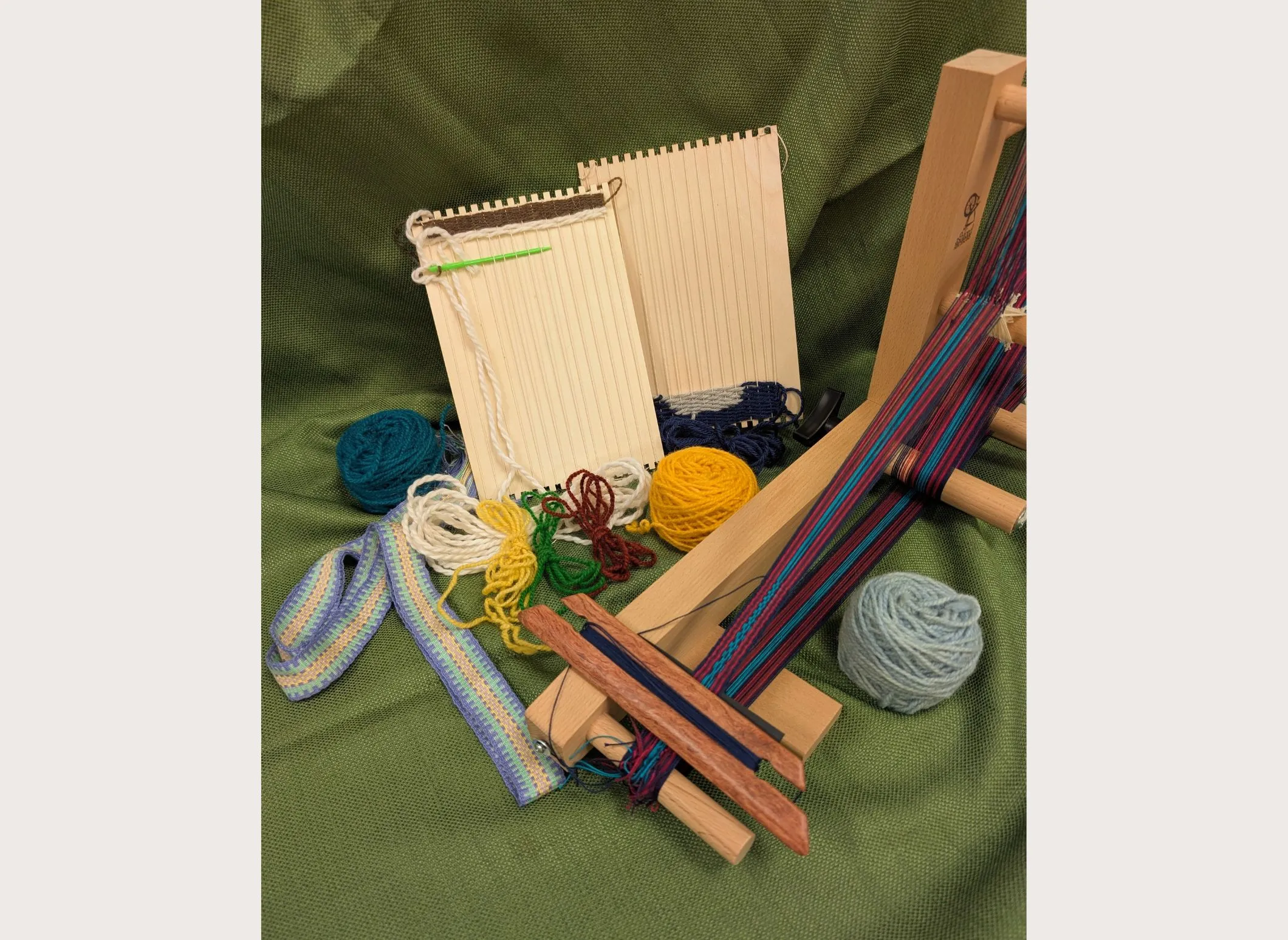 Yarn and weaving materials