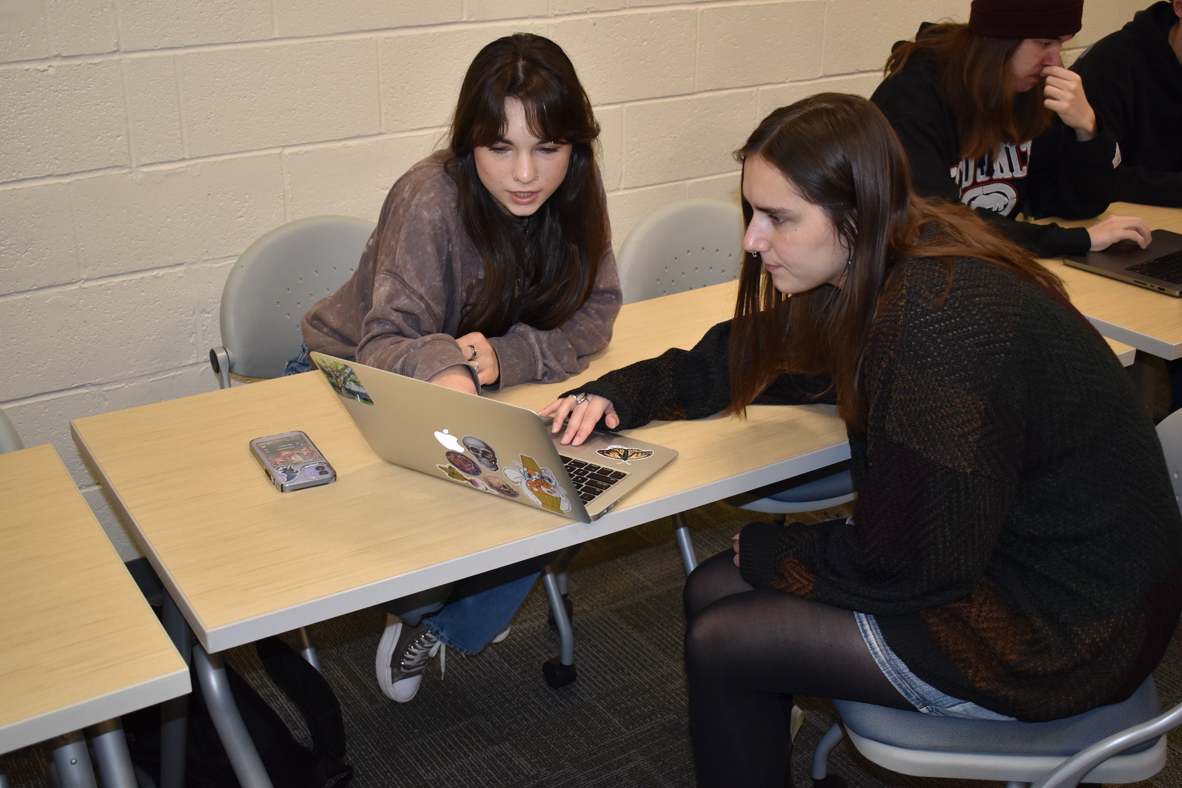 Athena Vinson '25 helped co-found a chapter of Art + Feminism