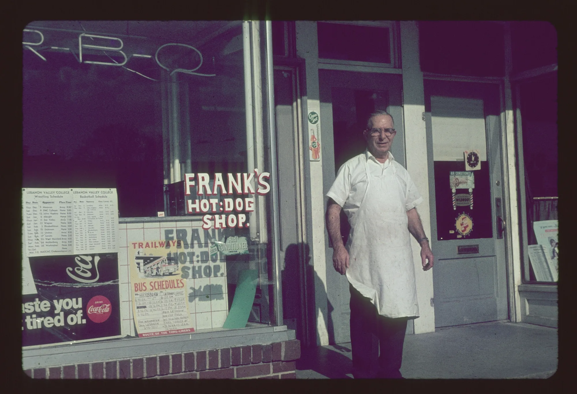 Frank Aftosmes, known as "Hot Dog Frank"