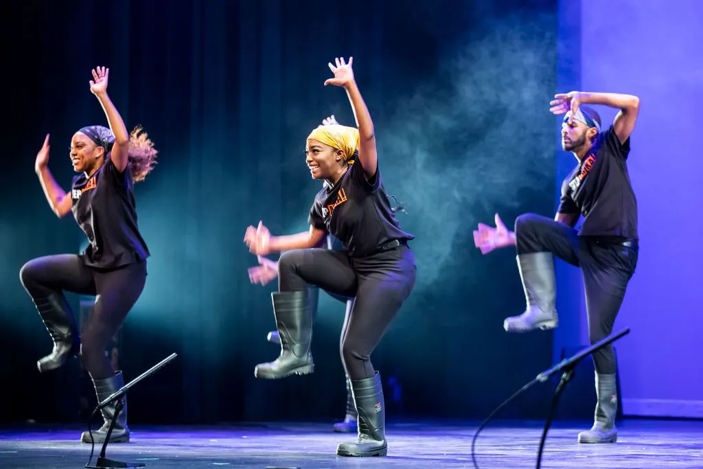Step Afrika! performs