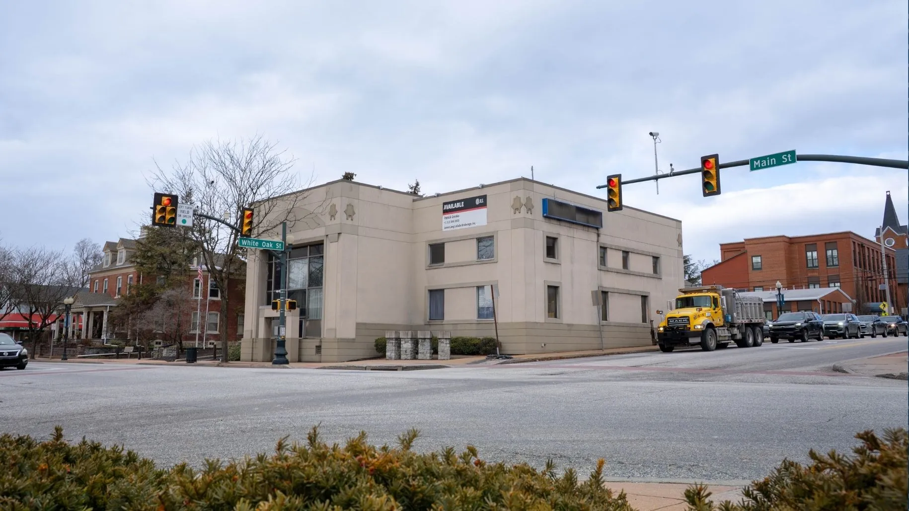 Former Fulton Bank building on Main Street in Annville