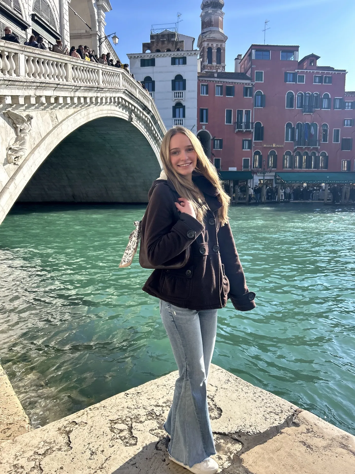 Becca Lee abroad in Italy