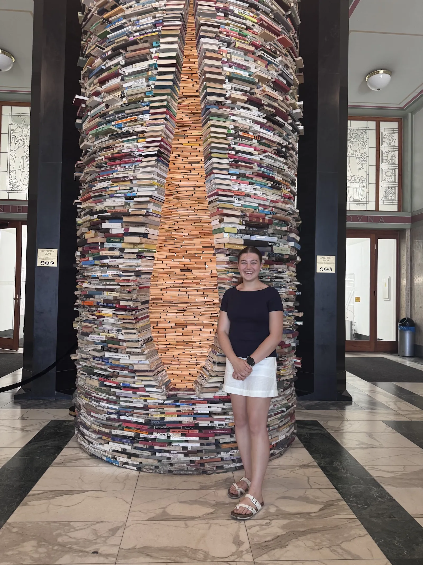 Cassandra Bortz abroad in Czech Republic