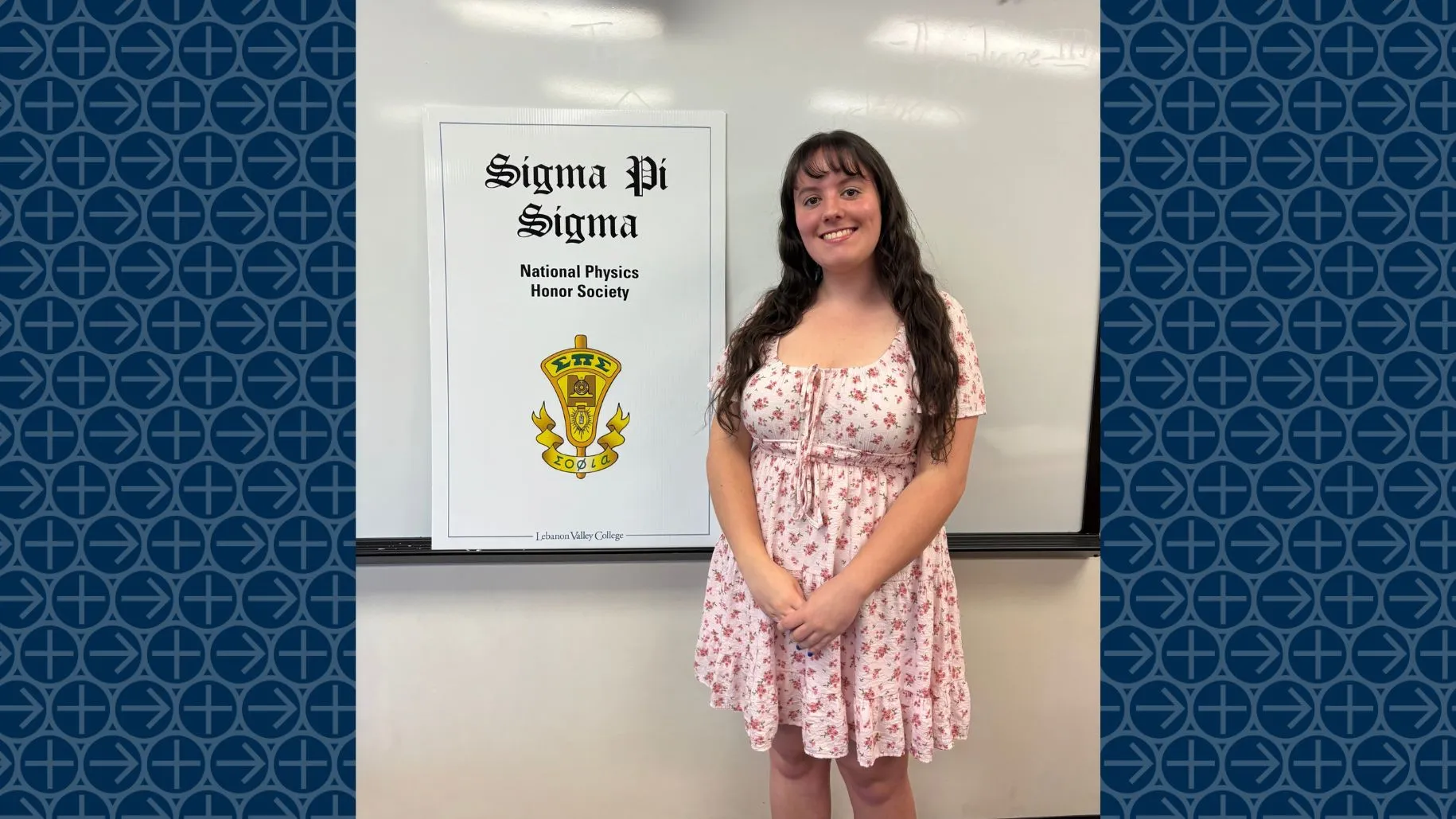 LVC Engineering Physics student Sara Wray